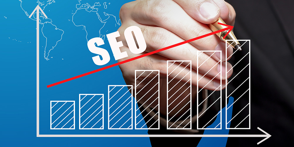 網(wǎng)站SEO上升圖